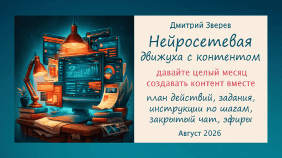 Вы сейчас просматриваете Нейросетевая движуха с контентом (2026)