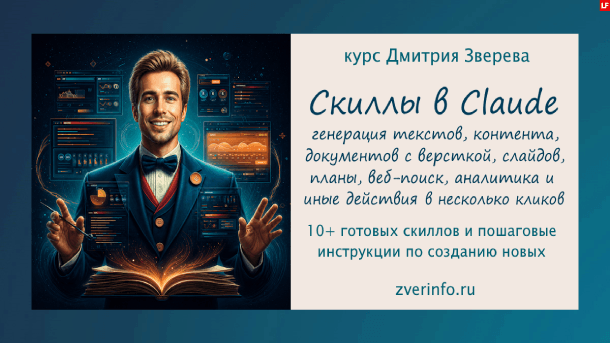 Подробнее о статье Скиллы в Claude (2026)